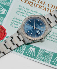 2000 Rolex Thunderbird Datejust Watch