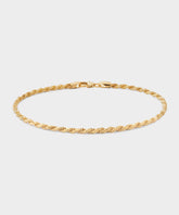 Miansai Rope Chain Bracelet in Gold