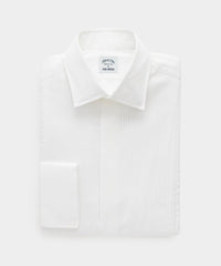 Hamilton + Todd Snyder Cotton Pleated Spread Collar Tuxedo Shirt