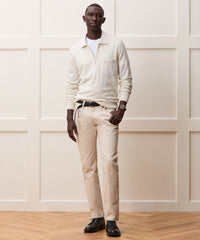 Italian Cashmere Half-Zip Sweater Polo