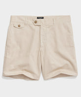 7" Cotton-Linen Hudson Short