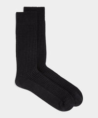 Cotton Waffle Sock