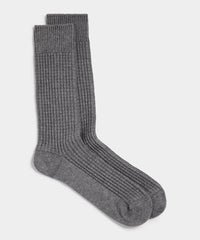 Cotton Waffle Sock