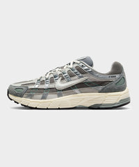 Nike P-6000 in Flat Pewter + Metallic Silver