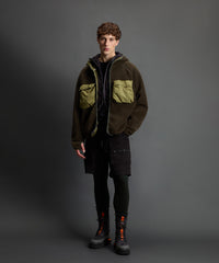 Todd Snyder x Woolrich Sherpa Fleece Quilted Full-Zip Jacket