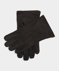 Suede Cashmere-Lined Glove