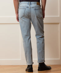 High-Rise Slim Stretch Jean In Light Indigo