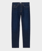 High-Rise Slim Stretch Jean In Dark Indigo
