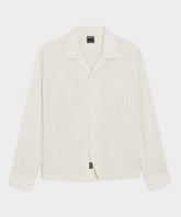Cropped Poplin Shirt