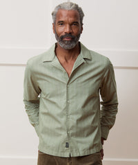 Cropped Poplin Shirt