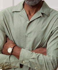 Cropped Poplin Shirt