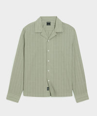 Cropped Poplin Shirt