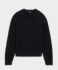 Donegal Cashmere V-Neck Sweater