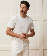 Lightweight Mini Waffle Tee