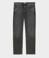 Straight Fit Jean in Charcoal