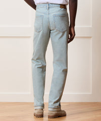 Straight Fit Selvedge Jean in Light Indigo