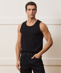 Portuguese Cotton High Neck Tank