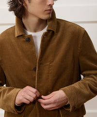 Relaxed Italian Corduroy Walking Jacket