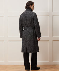 Italian Wool-Silk Belted Topcoat