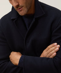 Relaxed Italian Cashmere Walking Jacket