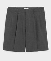 8" Striped Linen Hollywood Short