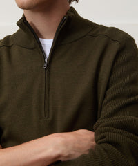 Merino Quarter-Zip Sweater