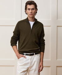 Merino Quarter-Zip Sweater