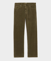 Straight 5-Pocket Corduroy Pant