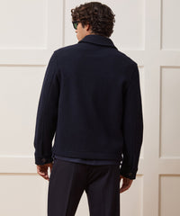 Italian Boiled Wool Full-Zip CPO Jacket