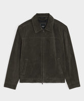 Italian Suede Driving Jacket