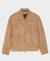Italian Suede Driving Jacket