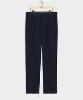 Italian Brushed Cotton Side Tab Trouser
