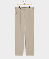 Italian Brushed Cotton Side Tab Trouser