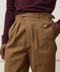 Italian Brushed Cotton Gurkha Trouser