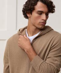 Cashmere Full-Zip Hoodie