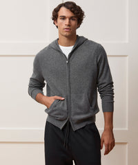 Cashmere Full-Zip Hoodie