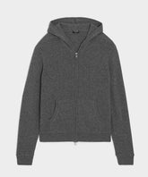 Cashmere Full-Zip Hoodie