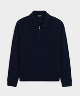 Cashmere Quarter-Zip Sweater Polo