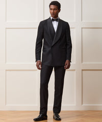 Italian Wool Double-Breasted Shawl Tuxedo Jacket