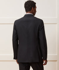 Italian Wool Double-Breasted Tuxedo Jacket