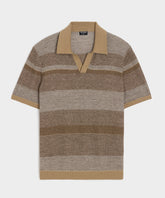 Linen-Cotton Montauk Sweater Polo