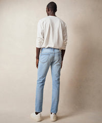 Slim Japanese Selvedge Stretch Jean in Light Indigo