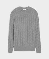 Italian Cashmere Cable Knit Sweater