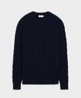Italian Cashmere Cable Knit Sweater