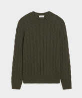 Italian Cashmere Cable Knit Sweater