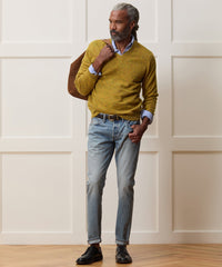 Inis Meáin Merino-Cashmere V-Neck Sweater