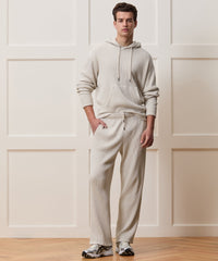 Relaxed Portuguese Cotton Waffle Sweatpant