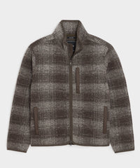 Plaid Fleece Lodge Jacket