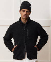 Sherpa Fleece Lodge Jacket