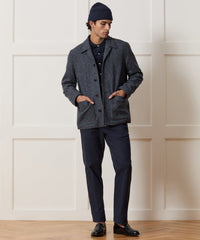 Italian Wool Herringbone Chore Coat